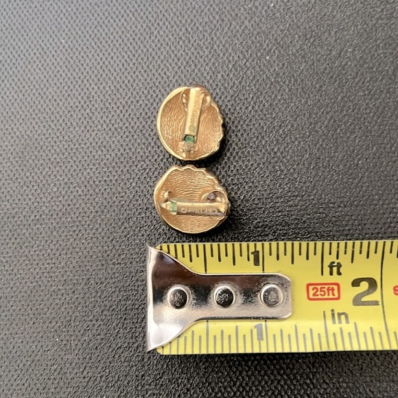 CHRISTIAN DIOR CLIP ON EARRINGS - Picture 8 of 8